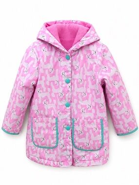 Carter’s Girls Pink Poodle Rain Jacket / Spring Coat – Size 5 🩷🐩